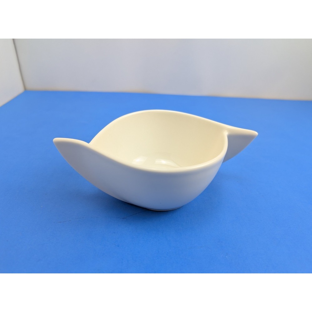 VILLEROY & BOCH Porcelain 1748 Germany White NEW WAVE Open Sugar Bowl